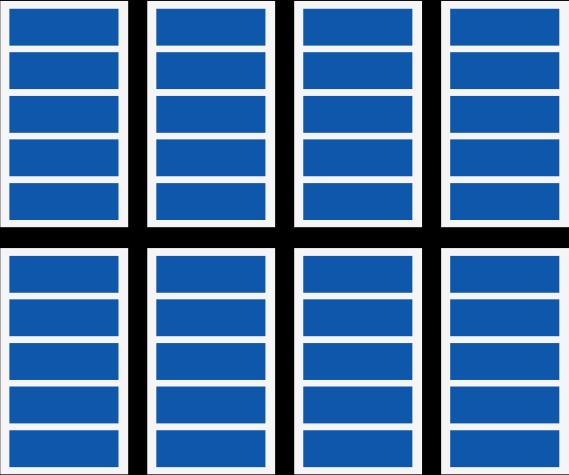 Rechenzentumsflächen Icon