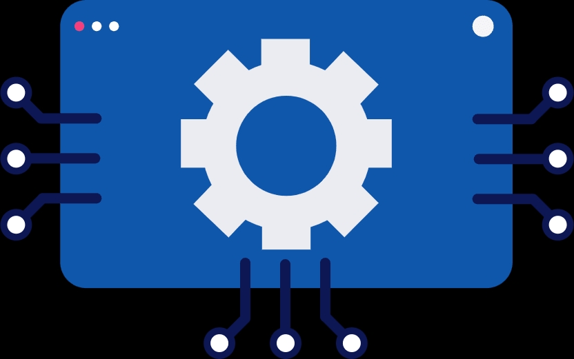 Illustration Interface-Integration (neue Domain direkt im Hosting)