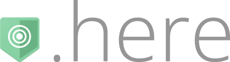 .here domain logo